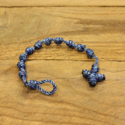 knotted rosary bracelet